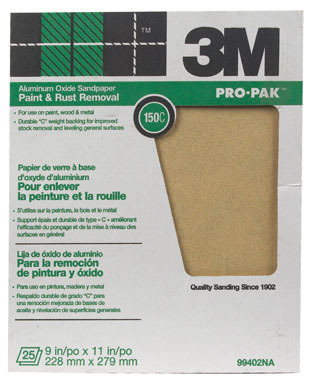 SANDPAPR9X11PRD150A3M100