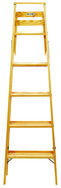 KELLER 6' WOOD LADDER TYPE 3