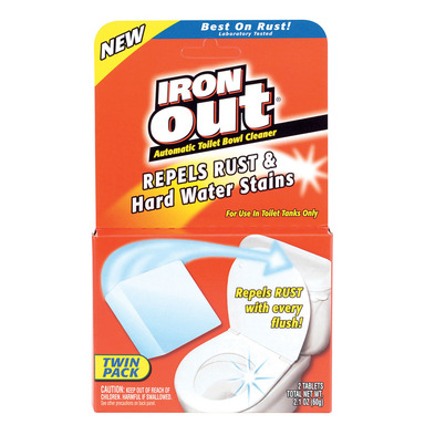 Iron Out Pine Scent Toilet Bowl Cleaner 2.1 oz Powder