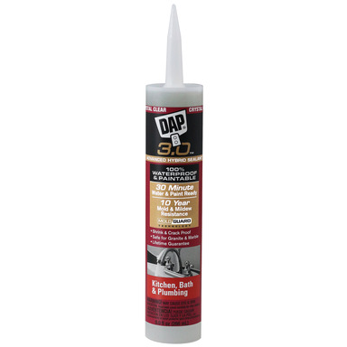 CAULK DAP3.0 K&B CLR 9OZ