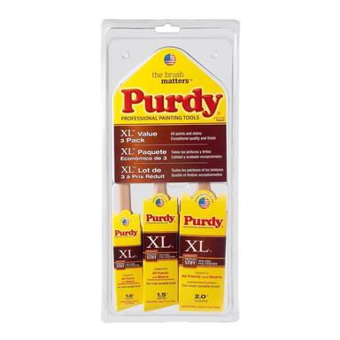 Purdy XL Assorted in. Assorted Paint Brush Set