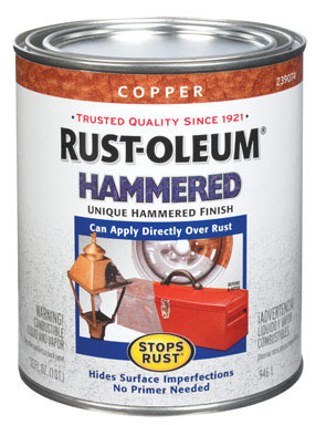 RustOleum Hammered Copper qt