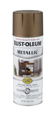 Rust-Oleum Stops Rust Antique Brass Metallic Spray Paint 11 oz - Ace  Hardware