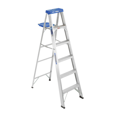 Step Ladder 6' Alum 250# 1