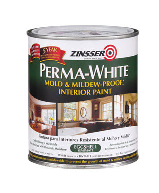 QT Eggshell Mold & Mildew Paint