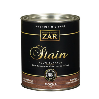 Zar QT Mocha Wood Stain