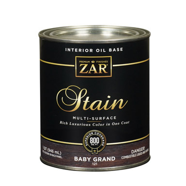Zar QT Baby Grand Wood Stain