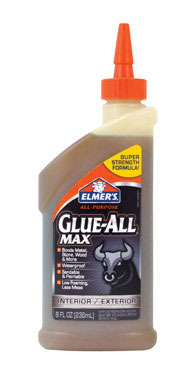 Elmer's Glue-All Super Strength Polyvinyl acetate homopolymer Glue 8 oz -  Ace Hardware