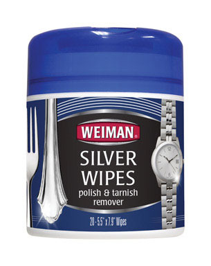 Weiman Mild Scent Silver Polish 20 wipes Wipes