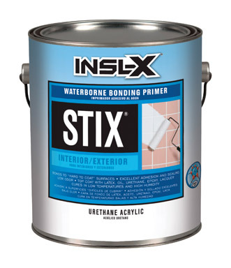 Insl-X Stix White Flat Water-Based Acrylic Urethane Bonding Primer 1 gal