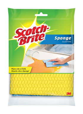 SPONGE CLOTH SB 2PK