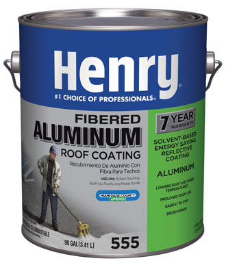 Henry Smooth Aluminum Roof Coating 0.9 gal