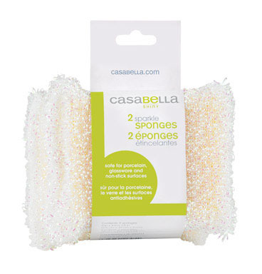 SPONGE SCRUB SPARKLE 2PK