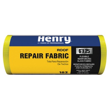 Henry Smooth Yellow Roofing Fabric 6 in. x 25 ft.