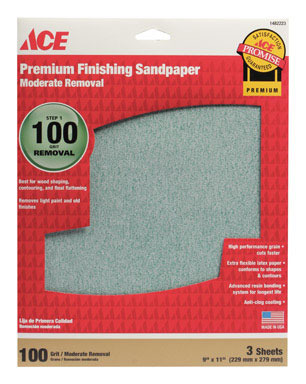 SANDPAPER 9X11 MFINE100#