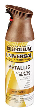 Rust-Oleum Universal Aged Copper Metallic Spray Paint 11 oz