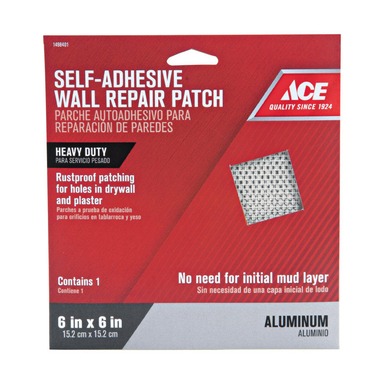 Ace Wall Repair Patch 6"x6"