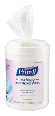 PURELL SANTZG WIPES175CT