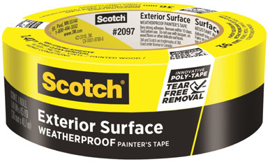 Painters Tape Yellow 1.41"x45yd