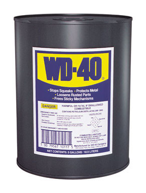 WD40 LUBRICANT 5GAL