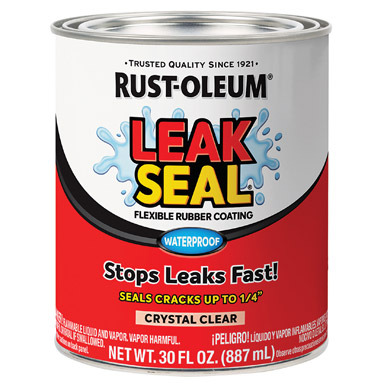 LEAKSEAL RUBBER 1QT CLR