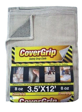 DROPCLOTH 8OZ 3-1/2'X12'