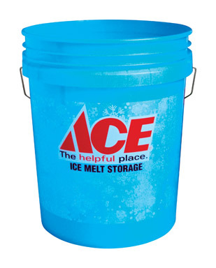 ICE MELT BUCKET BLU 5GAL