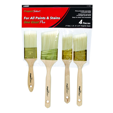 Linzer Project Select Angle/Flat Paint Brush Set