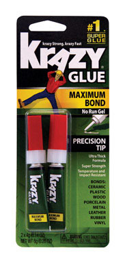 Krazy Glue Maxbd Gel 2pk