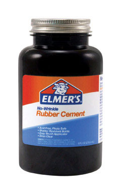 Elmer's Liquid Rubber Cement Adhesive 8 oz