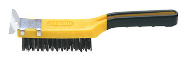 WIRE BRUSH W/SCRAPPER