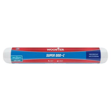 PNT RLR CVR FAB WHT 18"