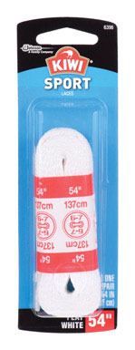 Kiwi Shoe Laces Sport 54" Wht