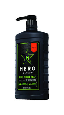 HERO DISH/HND SOAP 22OZ