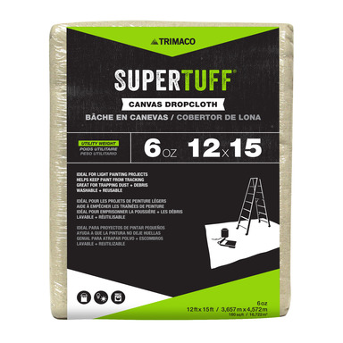 Dropcloth 15x12 6oz