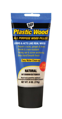 6OZ Natural Plastic Wood Filler