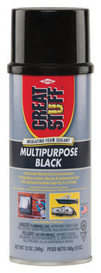 FOAM SEALANT BLK 12OZ