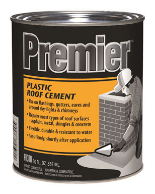 PLASTIC ROOF CEMENT QUART w