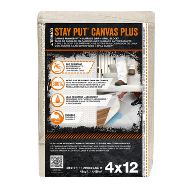 4x12 Stay Put Canvas Runner