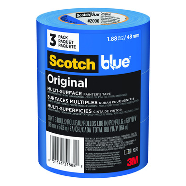 3pk Scotch Blue Tape 1.88"x60yd
