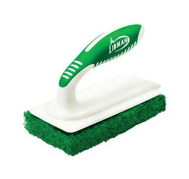 Libman 6 in. W Sanoprene Handle Tub & Tile Scrubber