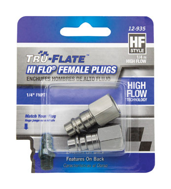 HIFLO PLUG 1/4" FNPT