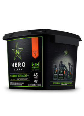 Hero Laundry Det 45pk