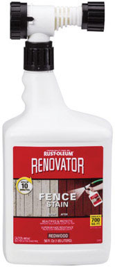 FENCE STAIN REDWOOD56OZ