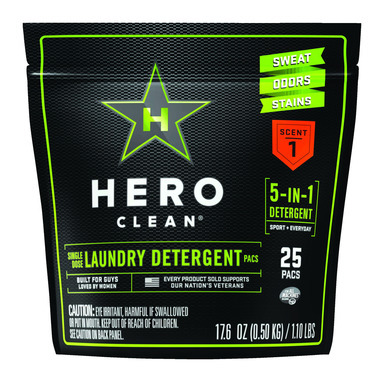 HERO DETERGENT POD 25PK