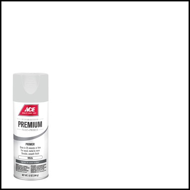 Ace Premium Smooth White Enamel Primer Spray Paint 12 oz