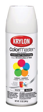 KRYLON GLOSS WHITE SPRAY PAINT