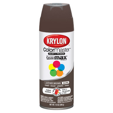 SPRAY KRYLON LEATHER BROWN