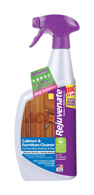 Rejuvenate Lemon Scent Cabinet and Wood Cleaner 32 oz Liquid