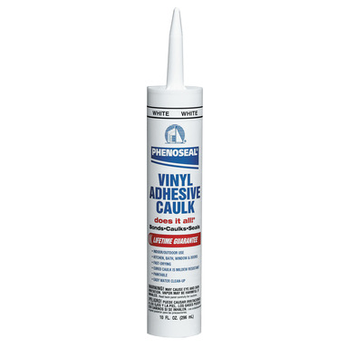 CAULK PHENOSEAL10 OZ WHT